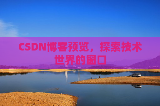 CSDN博客预览，探索技术世界的窗口